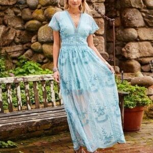 NWT ALTAR’D STATE Mariska Maxi Dress